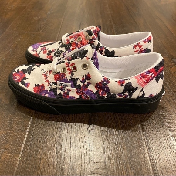 Vans Era Florals Sneakers Size 5 - Picture 5 of 8